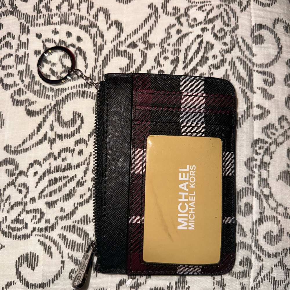 MK keychain wallet 3 card slot plus ID slot